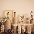 Miniatyrbillede 5 af 5: Nature Jute Twine 4-pak, Hver rulle er 328 fod, Naturlig 3-lags snoet snor