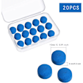 Miniatyrbillede 2 af 5: Cue Tips - 20 stk. 10mm pool og snooker Cue tips