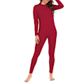 Miniatyrbillede 4 af 5: Womens Thermal Underwear Set Long Johns Vintertøj Base Layer Cuddle Duds