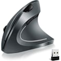 Miniatyrbillede 1 af 5: Ergonomisk mus, optisk vertikal mus Genopladelig USB