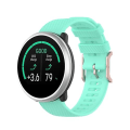 Miniatyrbillede 1 af 5: For Polar Ignite 20mm Dot Texture Watch Band HFH Mint Green