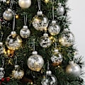 Miniatyrbilde 3 av 5: 24 stk julekulepynt 2,4'' knusesikre julepyntsett
