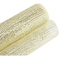 Miniatyrbilde 4 av 5: Gull Mesh Ribbon Gull Deco Mesh Ribbon 10 Tommer Bred Gull Mesh Ribbon for