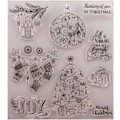 Miniatyrbilde 1 av 5: Juleklare stempler Merry Christmas-stempler