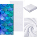 Miniatyrbild 1 av 5: Sublimering Tom Sublimering Mikrofiber Handduk Stor