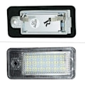 Miniatyrbillede 3 af 5: LED Nummerplade Pære 18 SMD til Audi A3/S3/A4/S4/A5/S5/A6/S6/A8/S8/Q7