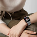 Miniatyrbilde 3 av 5: Band kompatibel med Apple Watch Series 6 band 44 mm for menn, svart