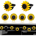 Miniatyrbild 1 av 5: Solros bilventilationsklämma - söta bilsdofter för kvinnor