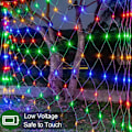 Miniatyrbillede 2 af 8: 12ft x 5ft 360 LED Julelys Net, 8 Tilstande Busk Netlys Sammenkædelig, Timer, Vandtæt til Juletræer, Buske, Have, Udendørs