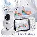 Miniatyrbilde 3 av 5: 3,2 tommers digital babymonitor med toveiskommunikasjon