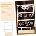 Miniatyrbild 3 av 9: Smyckesställ örhänge hållare örhängen hängande ställ örhängen display ställ delikat smyckesställ örhängen stativ butik smycken arrangör vit