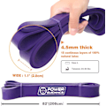 Miniatyrbild 4 av 9: Pull Up  Assisted Pull-up Resistance Eercise-fr Bdy Stretching, Pwerlifting, Resistance Training-Purple & Red Red Red
