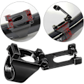 Miniatyrbillede 3 af 5: 6 stk. Sort Snorkel Clip - Universal Snorkel Holder Clip til dykning