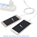 Miniatyrbild 5 av 5: 3Ft USB 2.0 Typ A Hane Till 2 Micro USB Hane Splitter Y Data