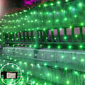 Miniatyrbillede 4 af 7: 300 LED grønne netlys til St. Patricks Day dekorationer, 14,8ftx5ft 8 tilstande forbindbare netlys, vandtætte fe-lys til udendørs brug