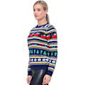 Miniatyrbilde 4 av 5: Festive julegensere for kvinner UK langærmet alvesweatshirt