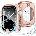 Miniatyrbillede 1 af 6: 2 i 1 Vandtæt Etui til Apple Watch Skærm