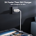 Miniatyrbilde 4 av 5: USB-C vegglader, 20W Type-C hurtigladerkontakt