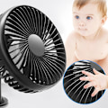 Miniatyrbillede 4 af 5: Multifunktionel USB bilventilator Bil elektrisk ventilator