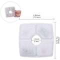 Miniatyrbilde 2 av 5: Pet Vann Dispense Filter Element Liten Blomst Firkant