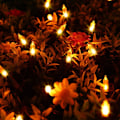 Miniatyrbillede 3 af 7: 100 LED Batteridrevne Lyskæder med Fjernbetjening og Timer - 33ft Halloween Lyskæder til Udendørs, Indendørs Dekoration - Klar Mini Pærebelysning til