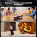 Pikkukuva 6 / 6: Yhteensopiva Galaxy Z Flip 5 -kotelon kanssa, pyörivä rengas magneettinen suojaus iskunkestävä suojakuori Galaxy Z Flip 5 5G:lle, taitettava ohut kotelo (violetti) Violetti