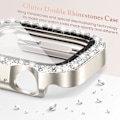 Miniatyrbillede 3 af 5: 4-pak til Apple Watch Series 6/5/4/Se 40Mm skærmbeskyttelse Bling