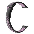 Miniatyrbillede 1 af 3: For Garmin Fenix Chronos To-farvede udskiftningsrem til urrem PCW Black Pink