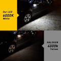 Miniatyrbild 2 av 5: Bilens markbelysning Pöl Ljus Välkomstljus - För VW GOLF 5 GTI V MK5, Jetta, Passat, B5.5, B6, Superb, EOS (Färgtemperatur: 6000K)