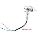 Miniatyrbillede 2 af 5: Motorcykel blinklys - 2 stk. Bullet Amber LED blinklys