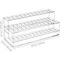 Miniatyrbillede 2 af 9: nholder Multi Bin rt Brush Orgnizer crylic n Holder Stnd ncils Mrkers Desk Stnd Nil Stuff Orgnizer Mkeup Orgnizer Box Cler Transparency 24x10cm