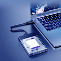 Miniatyrbild 2 av 5: Transparent 2.5'' Usb3.0 Sata 3 Ssd För Case Solid State Disk En