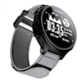 Miniatyrbillede 5 af 5: For Garmin Forerunner 735xt Velcro Nylon Rem Grey