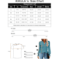 Miniatyrbilde 5 av 5: Kvinners Puff Langærmet T-skjorte Kjole Casual Ruffle V-hals Topper Bluse