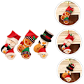 Miniatyrbild 1 av 9: Alipis 3 STK Julstrumpor Julsäckar Barn Julstrumpor Barn Julkulor Julgran Present Strumpor Ornament Jul
