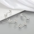 Miniatyrbilde 4 av 5: 2PCS Butterfly Ørepynt Øreklips Klatrer Wrap Rundt Ørepynt for Kvinner Jente
