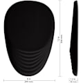 Miniatyrbild 7 av 7: Ergonomisk musmatta med handledsstöd, skrivbordsunderlägg handledsstöd Desin och halkfri PU-bas, datormusmattor för smärtlindring, kontor och 12