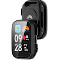 Miniatyrbild 3 av 5: PC Full Coverage Skyddande Skärmskydd Fodral Avsett (för Xiaomi Redmi Watch 3 Active) / (Watch 3 Lite) Smartwatch Tillbehör (Svart