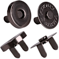 Miniatyrbilde 1 av 5: Magnetiske trykknapper for vesker, 6-pakning, 18 mm
