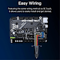 Miniatyrbillede 1 af 5: MicroProbe Auto Nivelerings Sensor Kit 3D Touch Sensor Metal Probe med Ender3 Beslag til Ender3 Voron Ekstruder