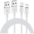 Miniatyrbilde 1 av 5: [MFi-sertifisert] iPhone-lader 2-pakning 10FT lang lynkabel rask