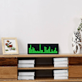 Miniatyrbild 4 av 5: Led Music Spectrum Rhythm Lights Röstsensor 1624 Rgb Atmosphere Level Indicator Med Klocka Displa