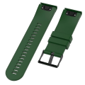 Miniatyrbillede 3 af 5: Til Garmin Fenix 5x 26mm Fenix3 / Fenix3 Hr Silikone Urrem KJV Army Green)