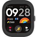 Miniatyrbillede 2 af 5: Kompatibel med Redmi Watch 4 Beskyttelsesetui - Silikone Beskyttende Urkasse Cover Shell Kompatibel med Redmi Watch 4 (Silikone Sort) Sort