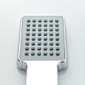 Miniatyrbilde 5 av 5: M20202 Firkantet Dusjhode - Høyt Trykk Regnfall & Sparemoduser - Universal 1/2\" Håndholdt for Badekarbatterier (Krom)