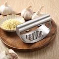 Miniatyrbillede 2 af 5: Hvidløgspresser Rocker. 304 Rustfrit Stål Hvidløg Hakker Knuser