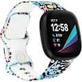 Miniatyrbillede 1 af 5: Kompatibel med Fitbit Versa 4/ Versa 3 ur til kvinder