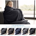 Miniatyrbillede 4 af 5: Fleece tæppe, Full/Queen Size tæppe - blødt letvægts mikrofiber