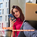 Miniatyrbild 2 av 5: Telefon Grepp Rem Hållare Mobiltelefon Rem Fingerhållare för Hand Läder Teleskopisk Telefon Finger Rem Ställ Universal Fingerstöd för De Flesta Smarttelefoner