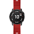 Miniatyrbillede 3 af 5: Til Garmin Fenix 6x 26mm Silikone Smart Watch Rem JCE Red